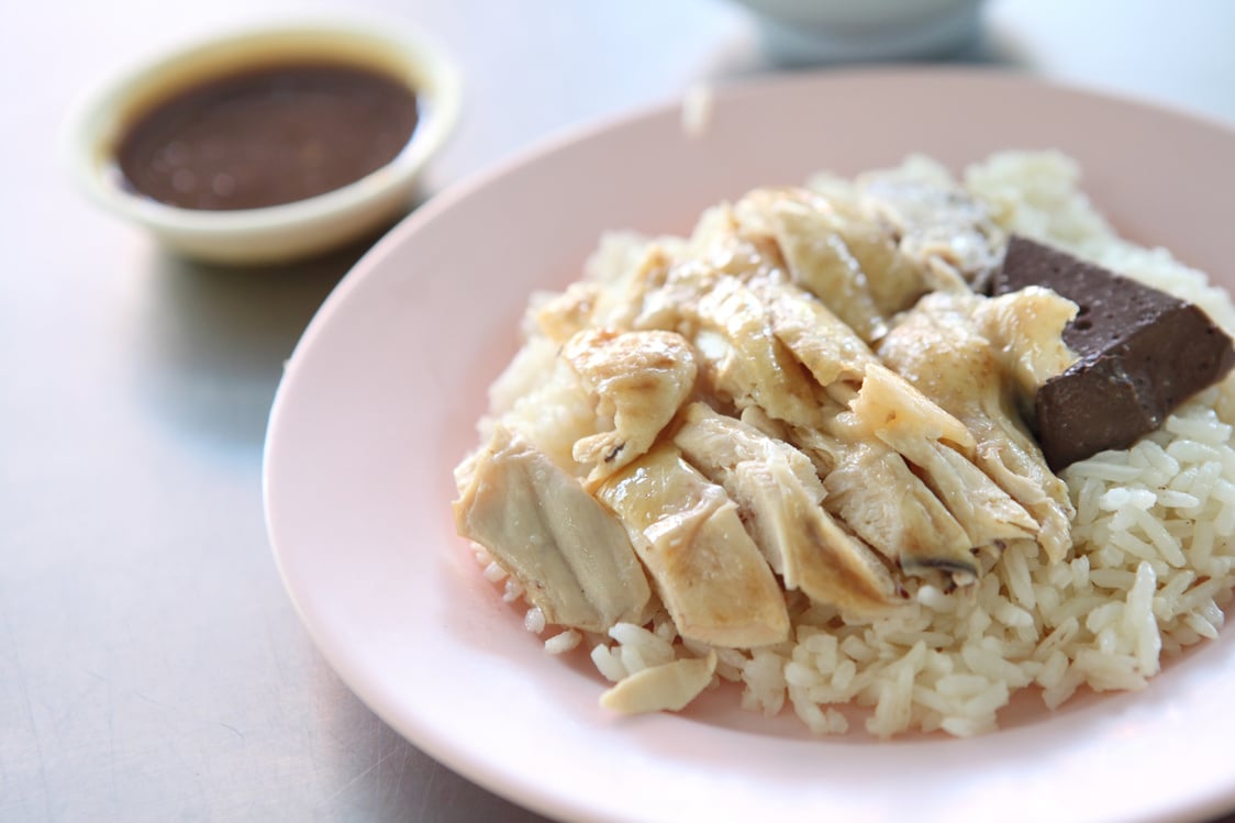 Khao Man Gai with Rice