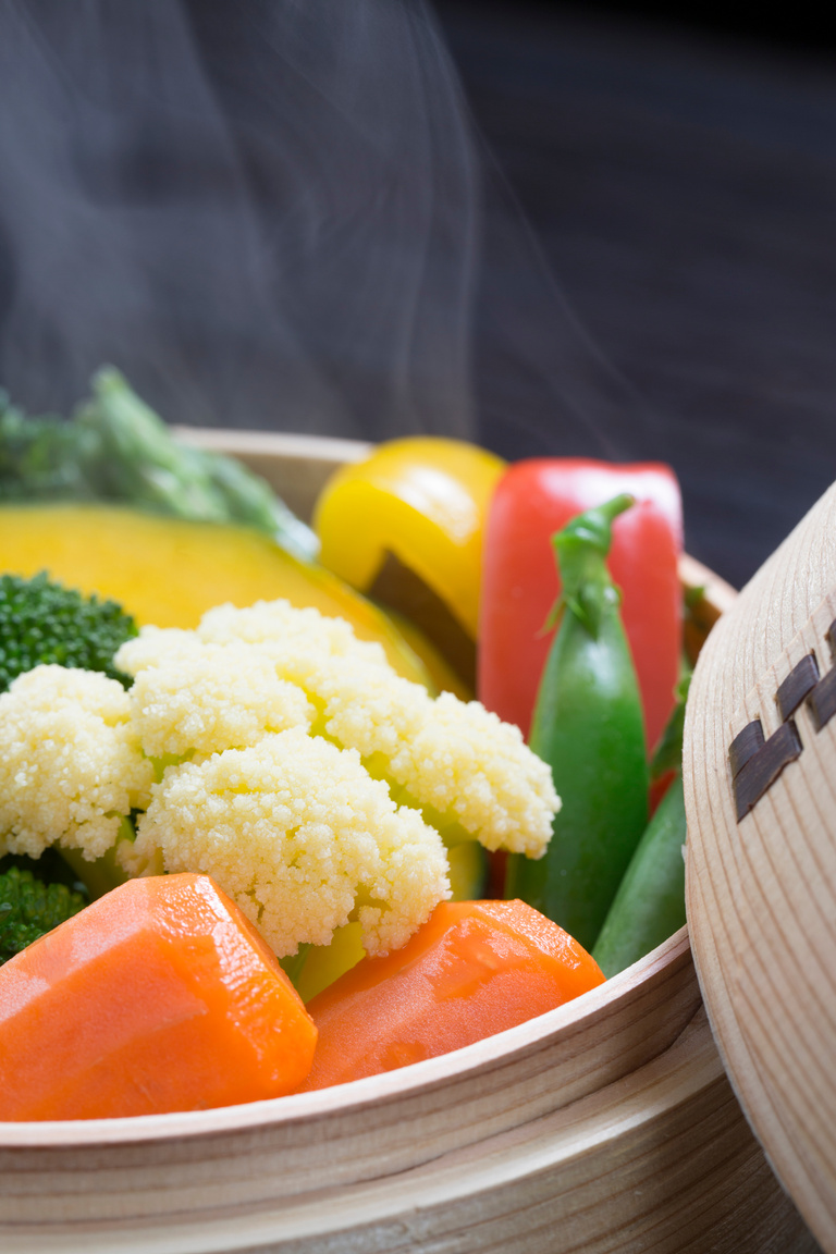 Vegetables steamed